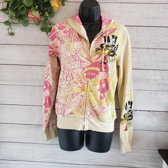 Ed Hardy Tops - Ed Hardy Hoodie - Death or Glory
